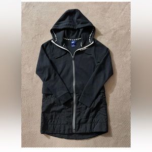 Nike Women’s Hoodie Black Sweatshirt‎ Full Zip Pockets